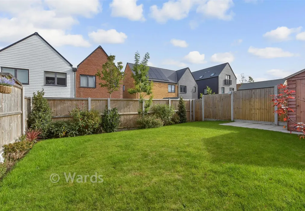 Rear Garden - Citronella Road, Chestfield, Whitstable, Kent - Wards of Kent