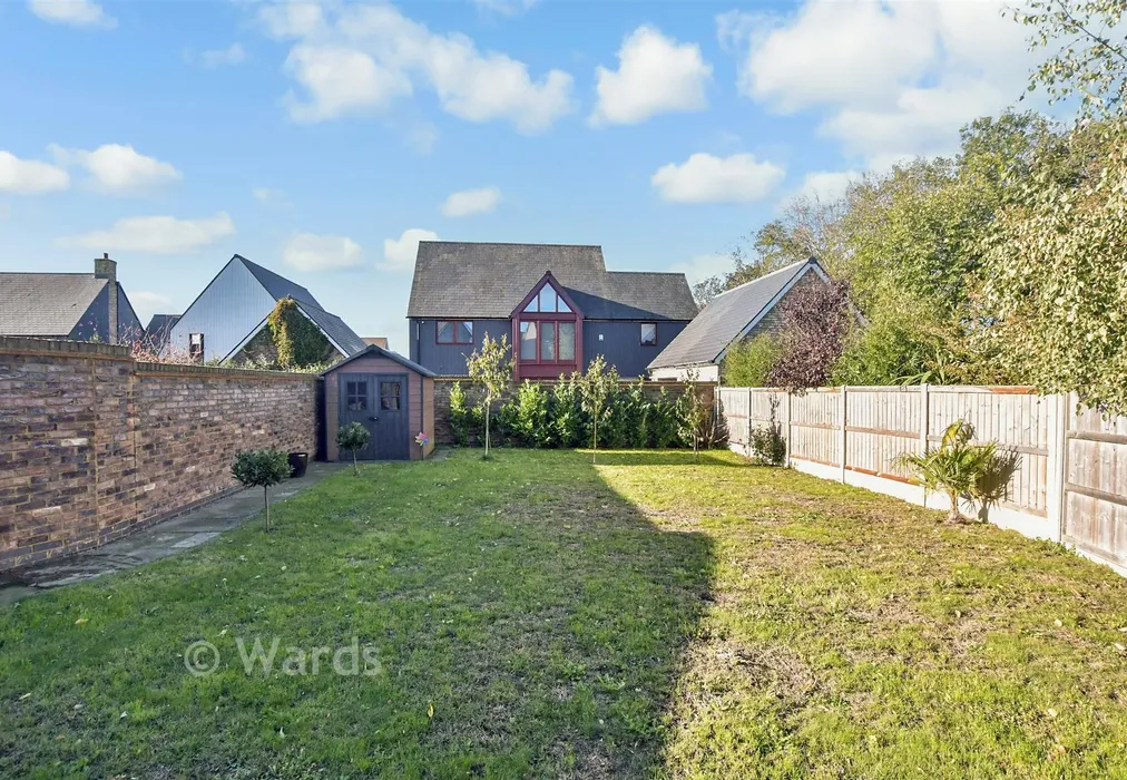 Rear Garden - Orchard Close, Birchington, Kent - Wards of Kent