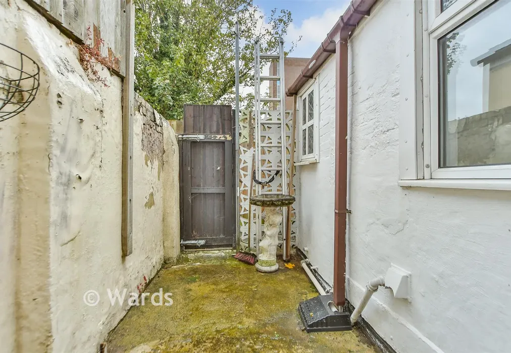 Rear Garden - Theodore Place, Gillingham, Kent - Wards of Kent
