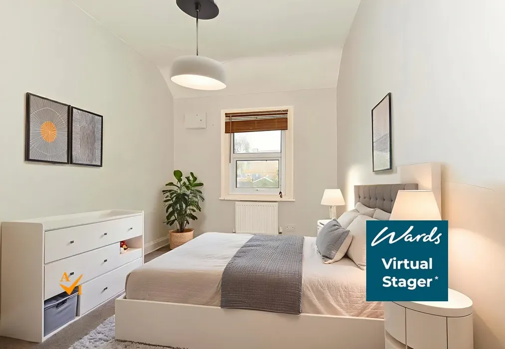 Bedroom 2 (Modern style) - St. Martin's View, Herne Bay, Kent - Wards of Kent