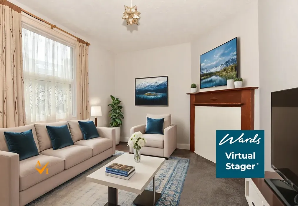 Lounge (Contemporary style) - St. Martin's View, Herne Bay, Kent - Wards of Kent