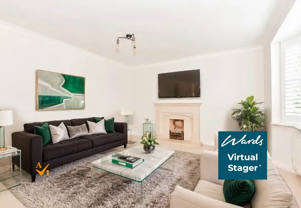 Lounge (Modern style) - Wytherling Close, Bearsted, Maidstone, Kent - Wards of Kent