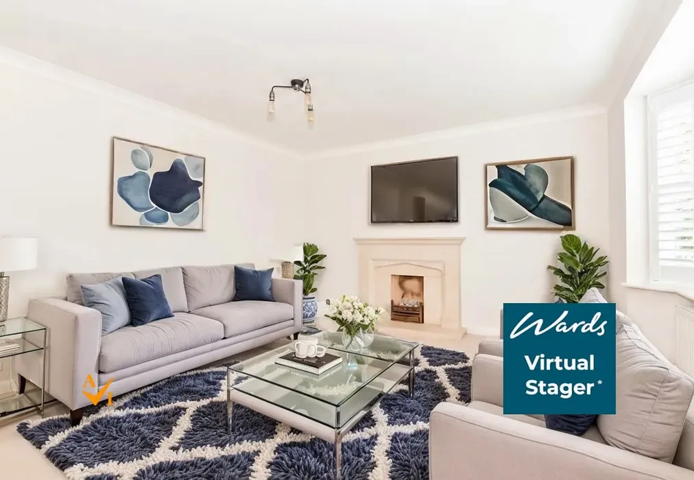Lounge (Contemporary style) - Wytherling Close, Bearsted, Maidstone, Kent - Wards of Kent