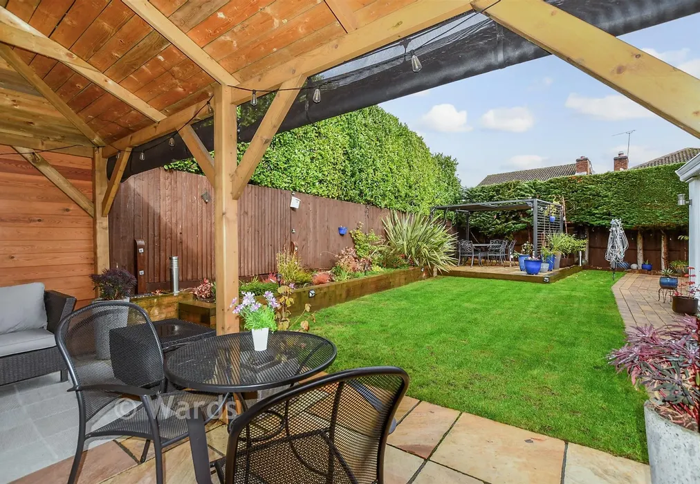 Rear Garden - Wytherling Close, Bearsted, Maidstone, Kent - Wards of Kent