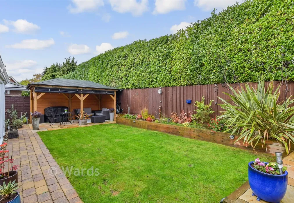 Rear Garden - Wytherling Close, Bearsted, Maidstone, Kent - Wards of Kent