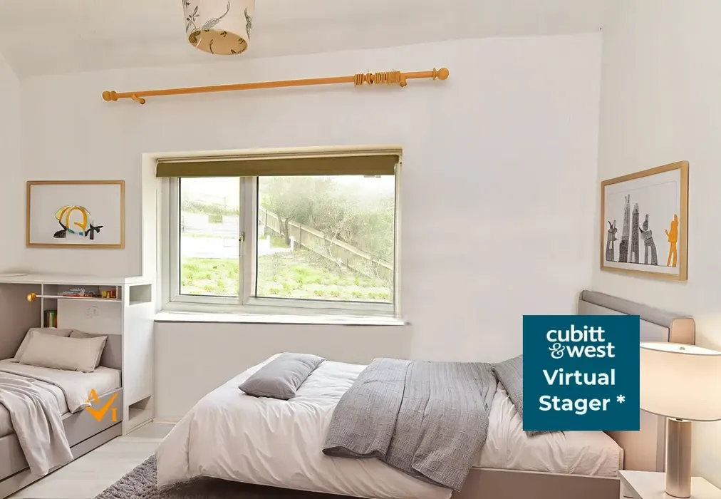 Bedroom 2 (Contemporary style) - Stanstead Crescent, Woodingdean, Brighton, East Sussex - Wards of Kent