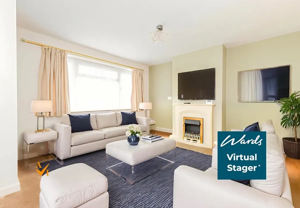 Lounge (Modern style) - Kent Avenue, Minster On Sea, Sheerness, Kent - Wards of Kent