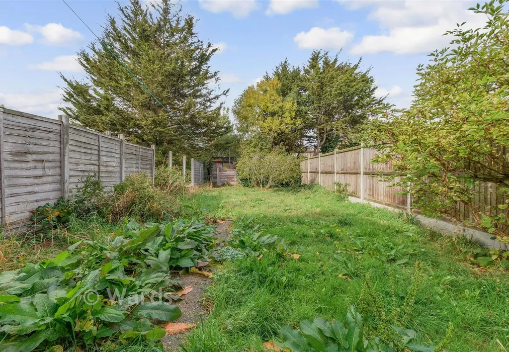 Rear Garden - Cecil Avenue, Sheerness, Kent - Wards of Kent