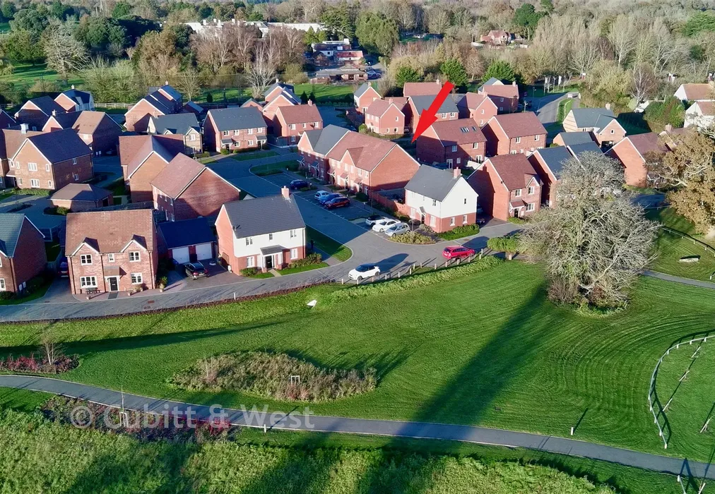 Drone Photo - Knight Gardens, Arundel, West Sussex - Wards of Kent