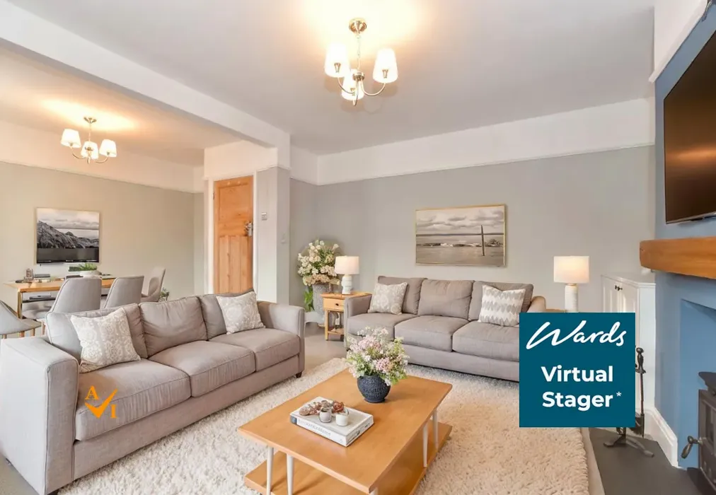 Lounge (Contemporary style) - Little Buckland Avenue, Maidstone, Kent - Wards of Kent