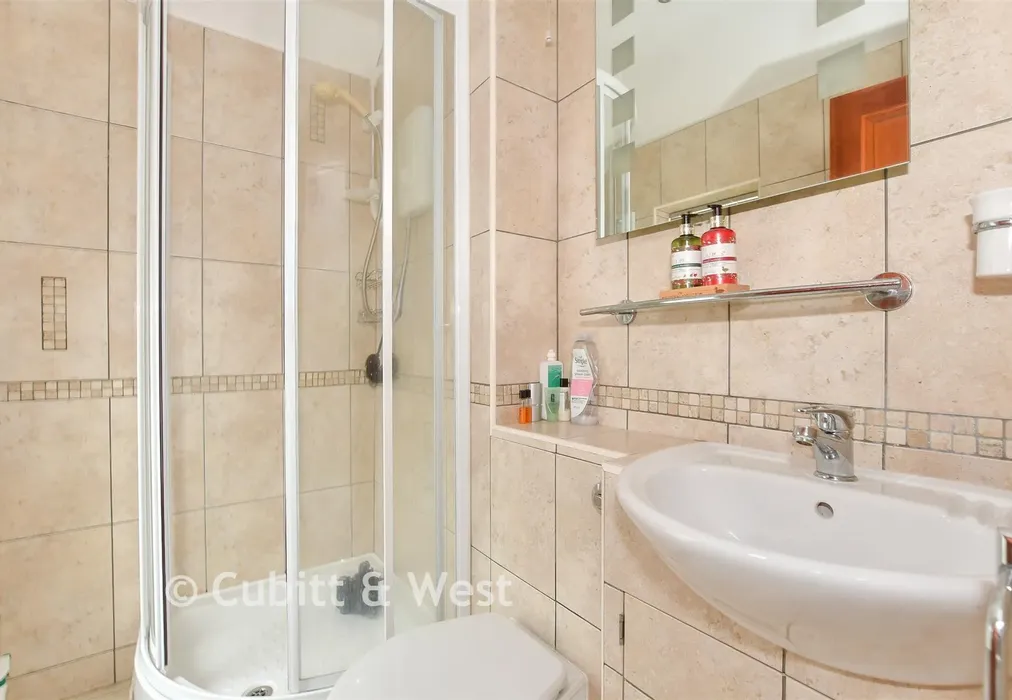 En-Suite Shower Room - Beechwood Villas, Salfords, Surrey - Wards of Kent