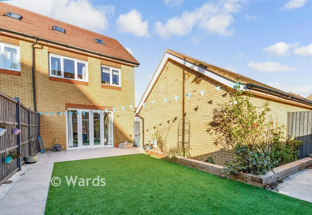 Rear Elevation - Crusade Way, Rochester, Kent - Wards of Kent