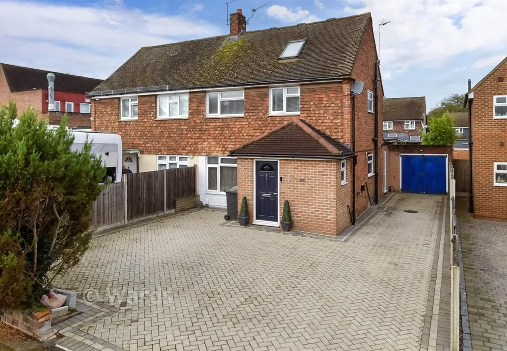 Front Elevation (Web) - Rowan Close, Aylesford, Kent - Wards of Kent