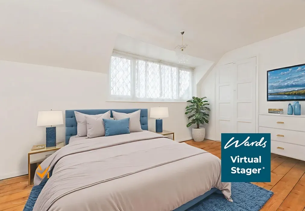 Bedroom 1 (Contemporary style) - St. Columba's Close, Gravesend, Kent - Wards of Kent