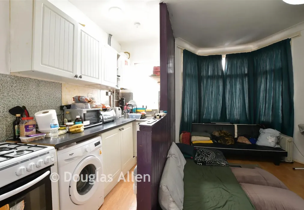 Living Room/Kitchen - Seymour Gardens, Ilford, Essex - Wards of Kent