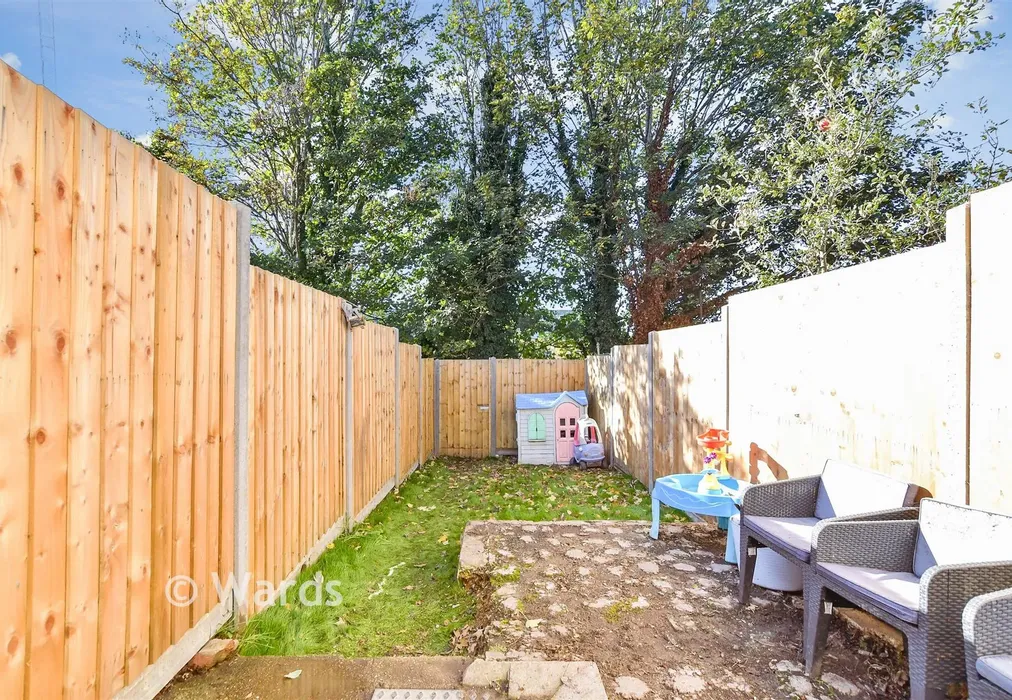 Rear Garden - Gladstone Road, Penenden Heath, Maidstone, Kent - Wards of Kent