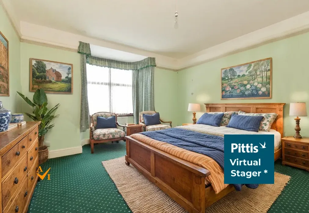 Bedroom 1 (Farmhouse style) - Copse Lane, Freshwater, Isle of Wight - Wards of Kent