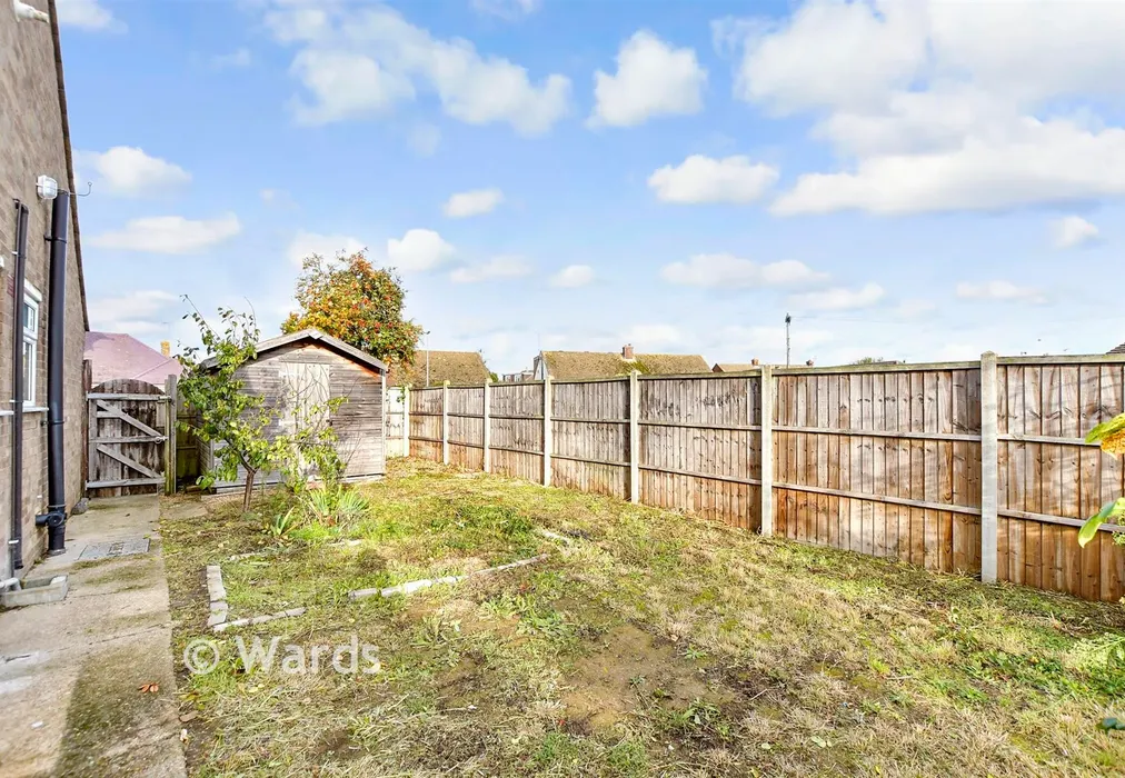 Rear Garden - Westlands Road, Herne Bay, Kent - Wards of Kent