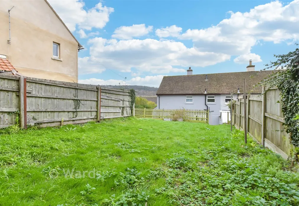 Rear Garden - Chaucer Crescent, Dover, Kent - Wards of Kent