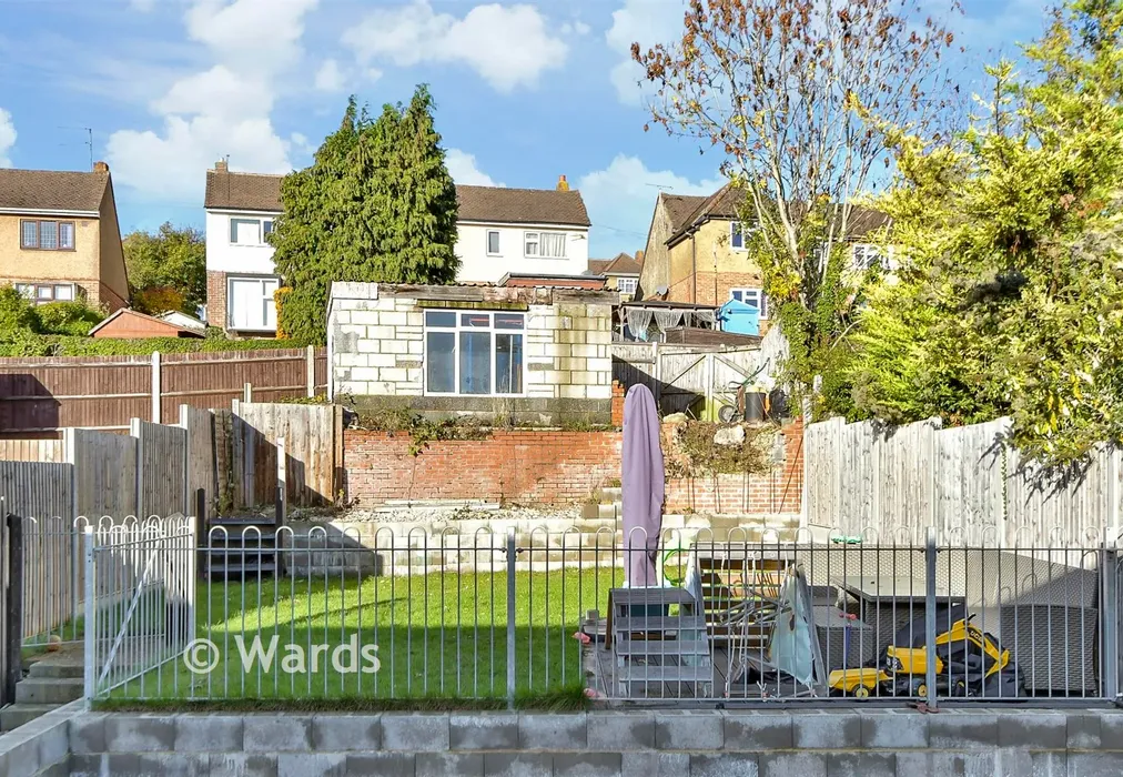 Rear Garden - Concord Avenue, Chatham, Kent - Wards of Kent