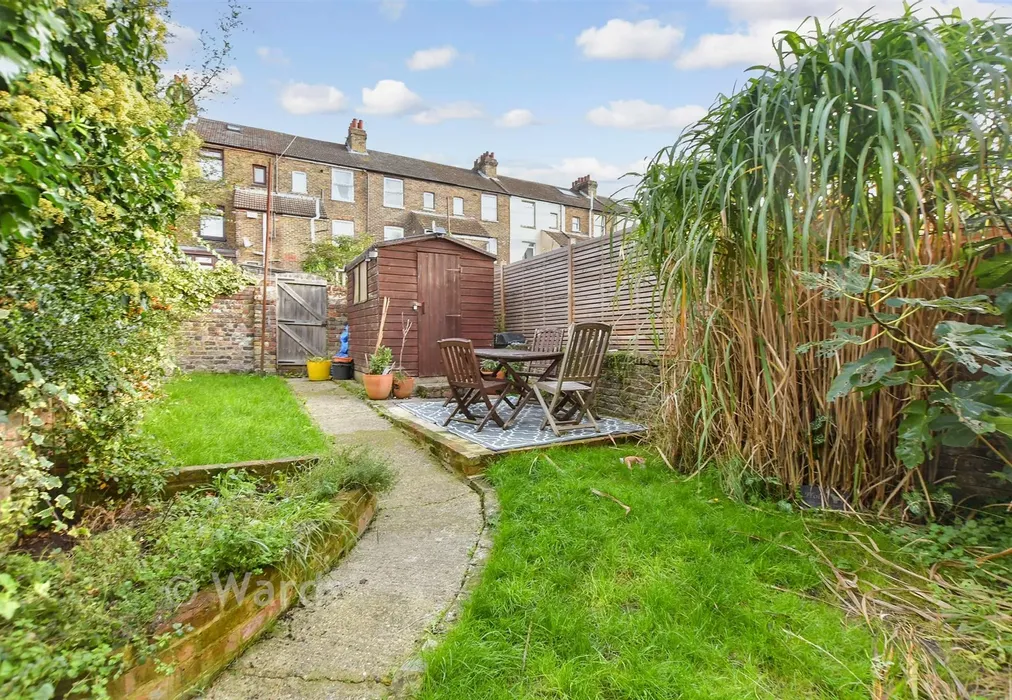 Rear Garden - Buckland Avenue, Dover, Kent - Wards of Kent