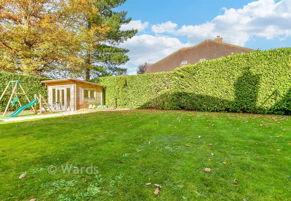 Rear Garden - Lenham Road, Kingswood, Maidstone, Kent - Wards of Kent