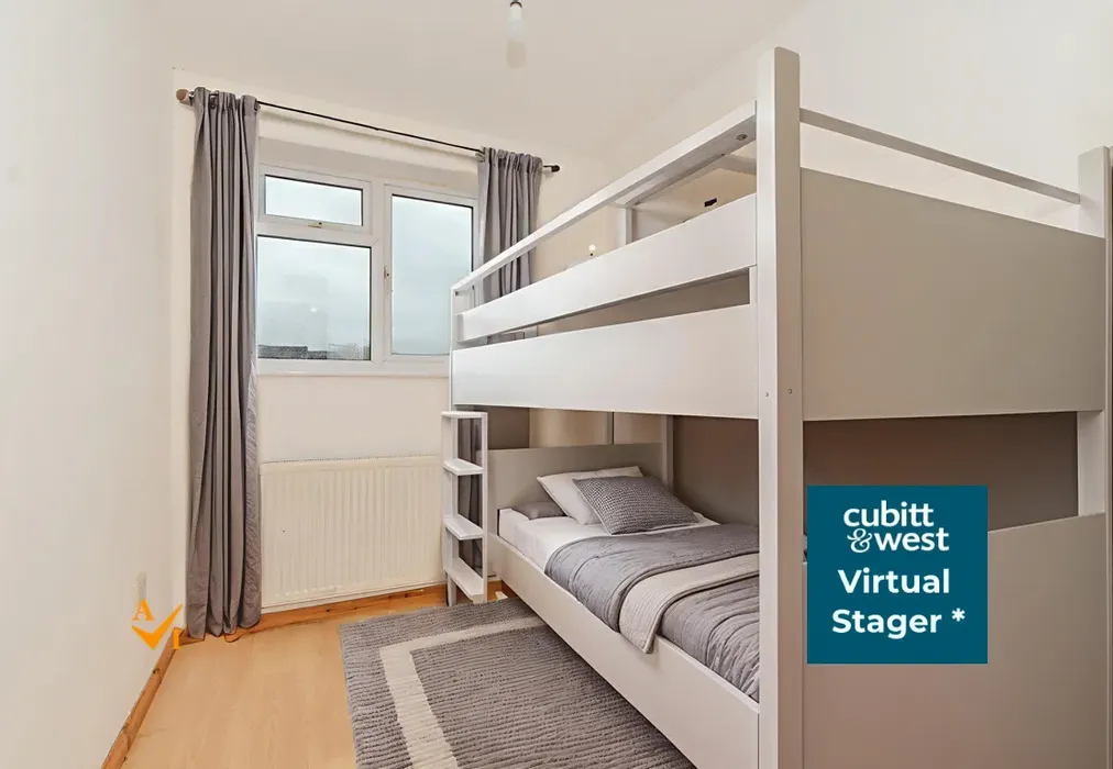 Bedroom 3 (Contemporary style) - Fulham Close, Crawley, West Sussex - Wards of Kent