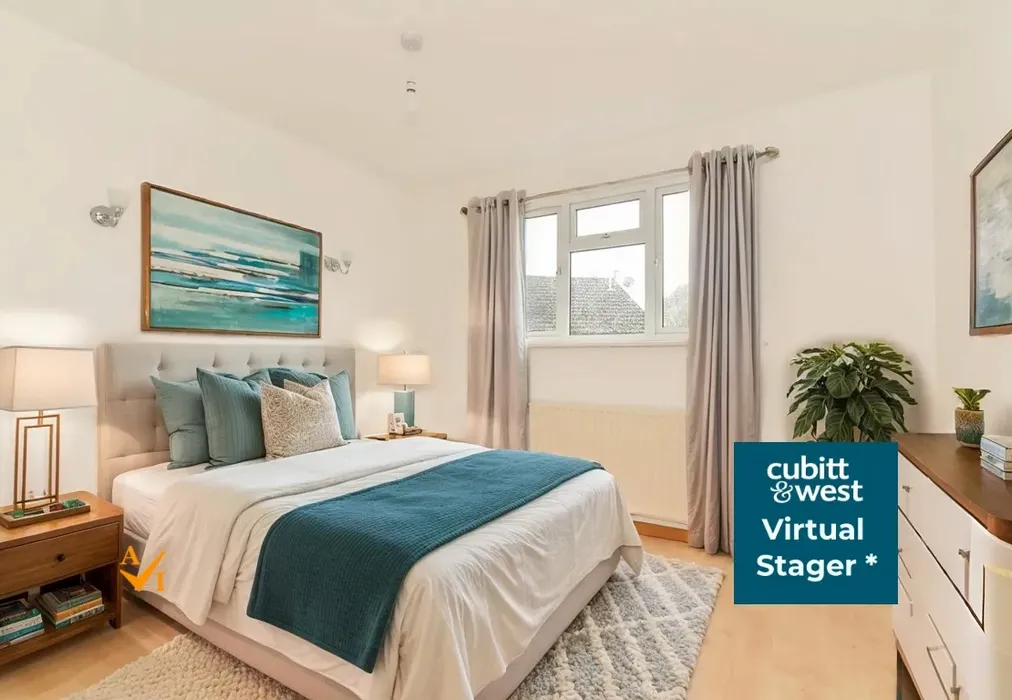 Bedroom 1 (Contemporary style) - Fulham Close, Crawley, West Sussex - Wards of Kent