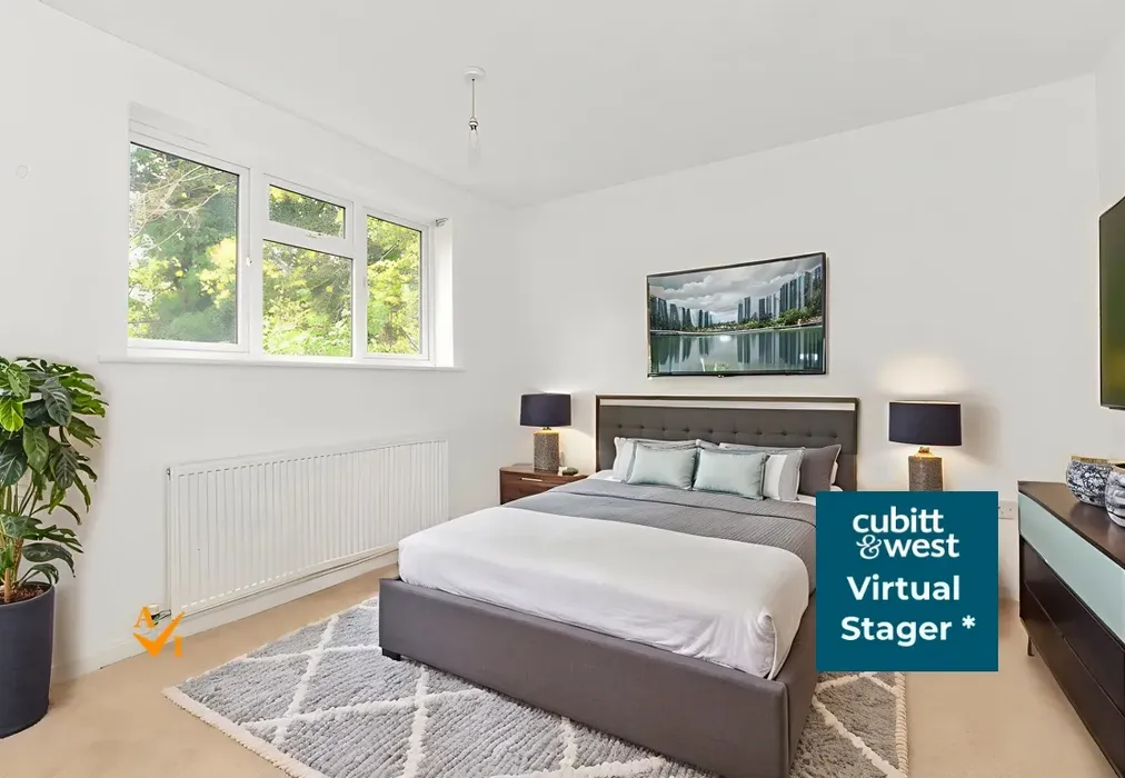 Bedroom 2 (Modern style) - Fulham Close, Crawley, West Sussex - Wards of Kent