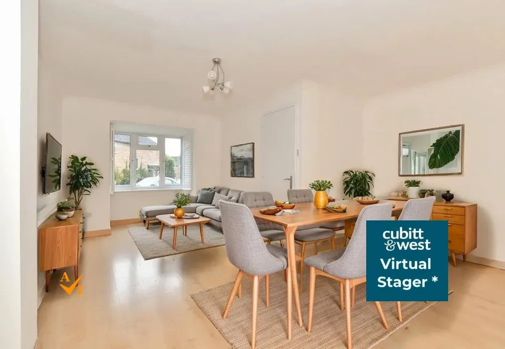 Lounge/Dining Room (Contemporary style) - Fulham Close, Crawley, West Sussex - Wards of Kent
