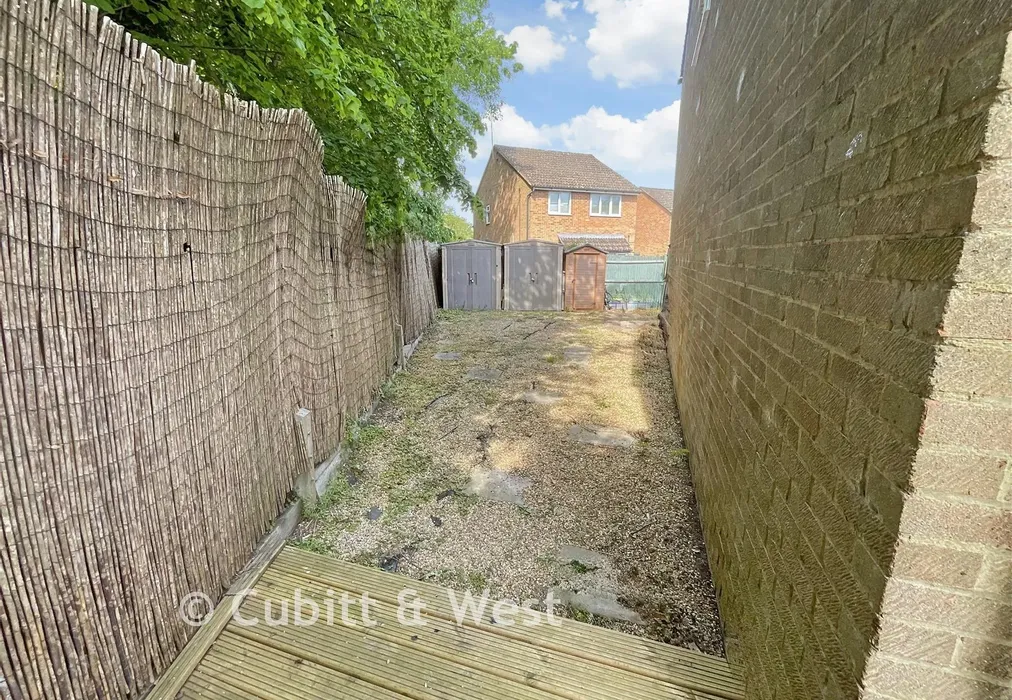 Rear Elevation - Fulham Close, Crawley, West Sussex - Wards of Kent