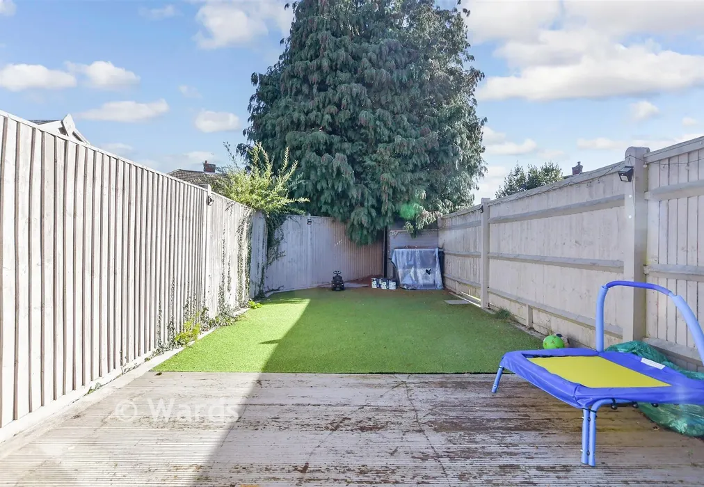 Rear Garden - Fir Tree Court, Coxheath, Maidstone, Kent - Wards of Kent