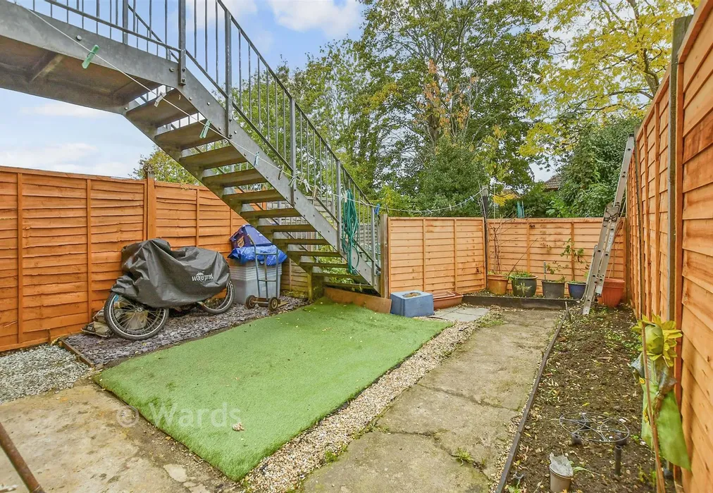 Rear Garden - Hastings Road, Maidstone, Kent - Wards of Kent