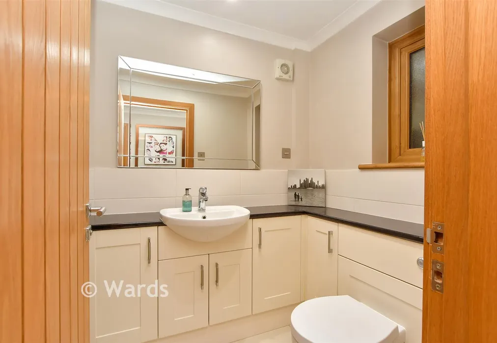 Downstairs Cloakroom - The Street, Hartlip, Sittingbourne, Kent - Wards of Kent