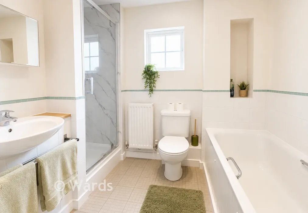 Bathroom - Sandpiper Close, Greenhithe, Kent - Wards of Kent