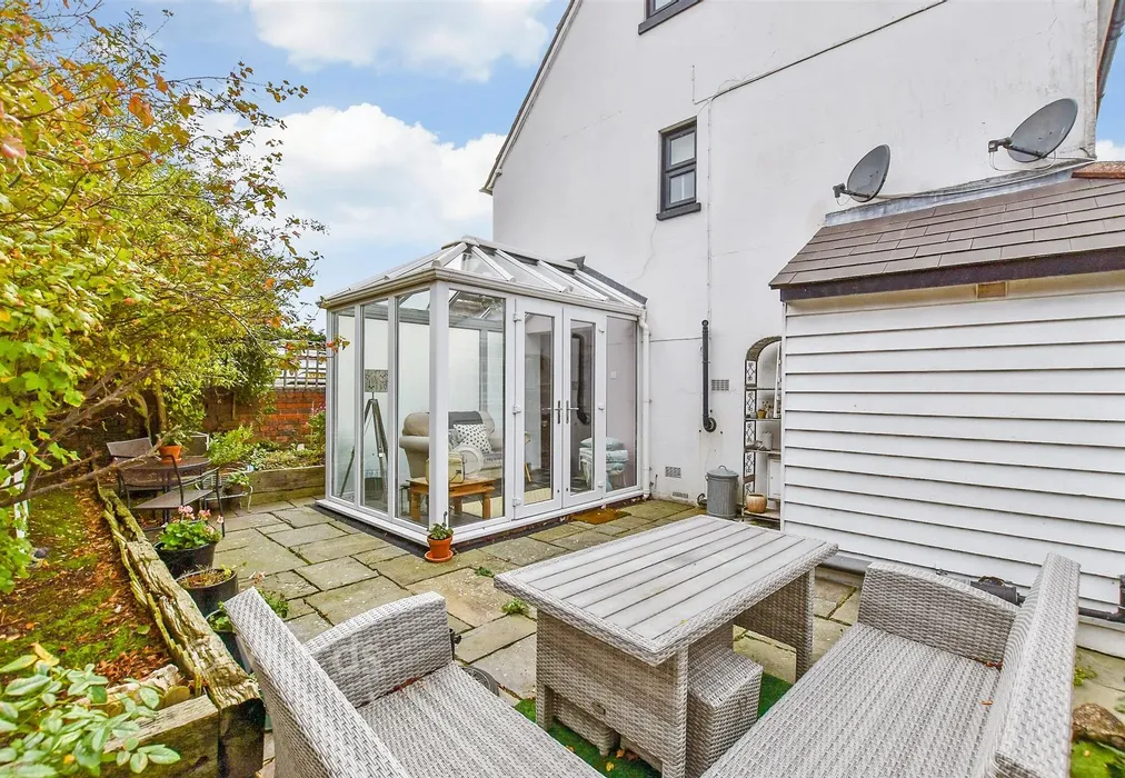 Patio / Decking - The Street, Boughton-Under-Blean, Faversham, Kent - Wards of Kent