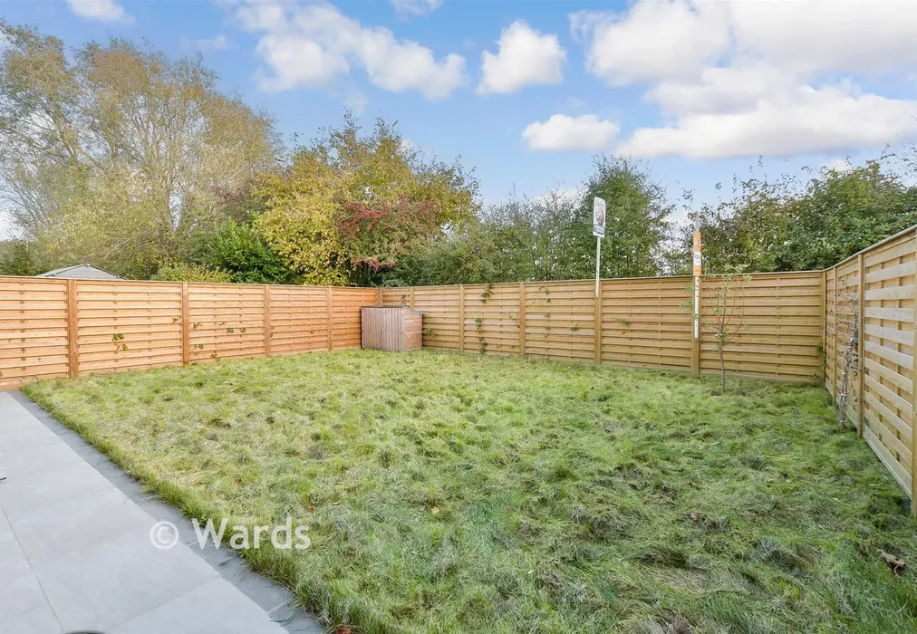 Rear Garden - Brookland, Kent - Wards of Kent