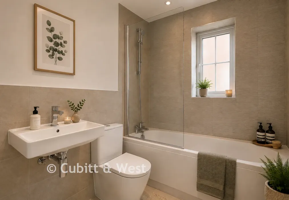 Bathroom - Pearmain Place, Seedlings Drive, Crowborough, East Sussex - Wards of Kent