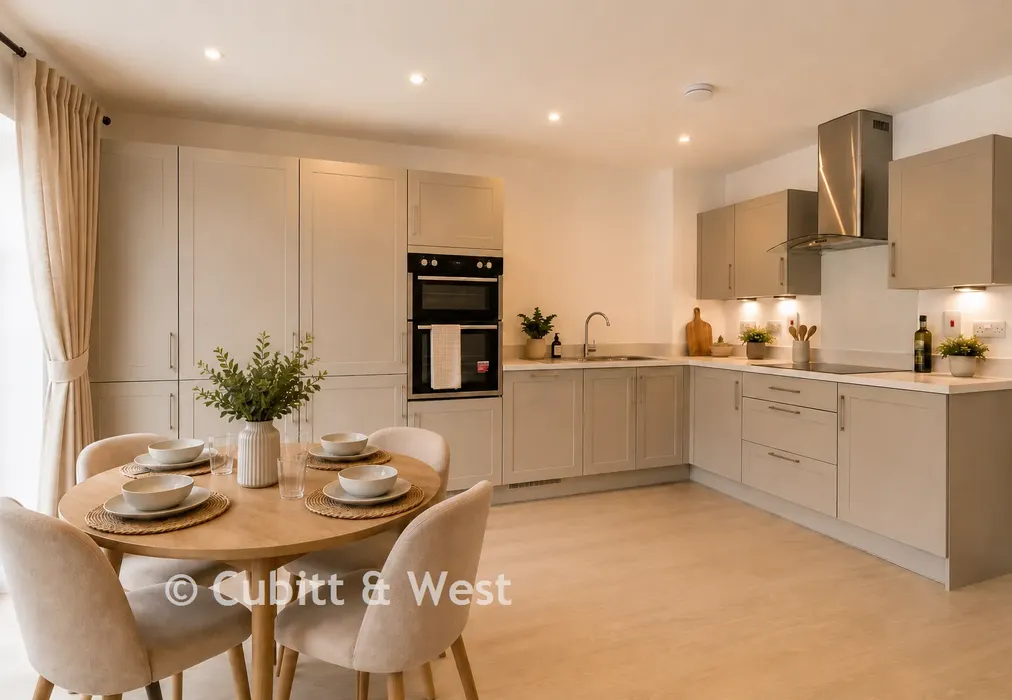 Kitchen - Pearmain Place, Seedlings Drive, Crowborough, East Sussex - Wards of Kent