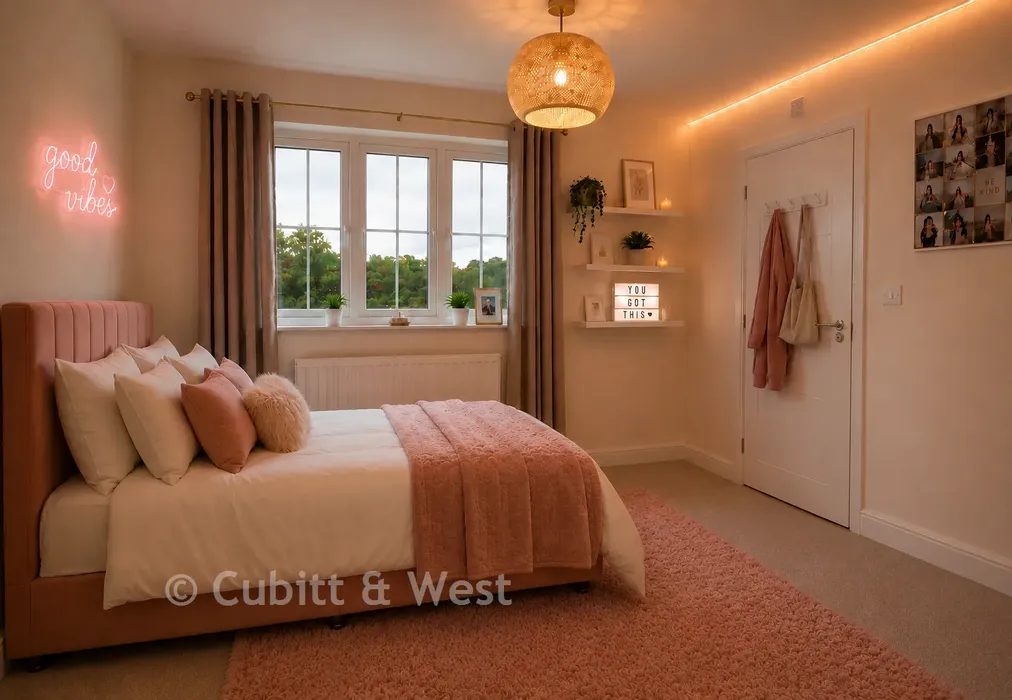 Bedroom 2 - Pearmain Place, Seedlings Drive, Crowborough, East Sussex - Wards of Kent