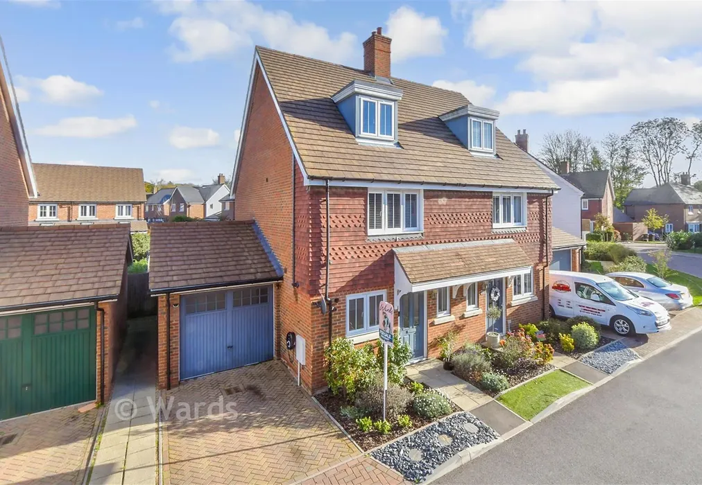 Front - The Glebe, Yalding, Maidstone, Kent - Wards of Kent