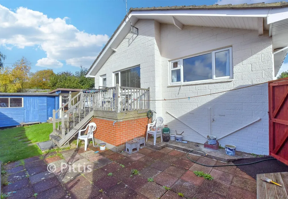 Rear Elevation - Clarendon Close, Brading, Isle of Wight - Wards of Kent