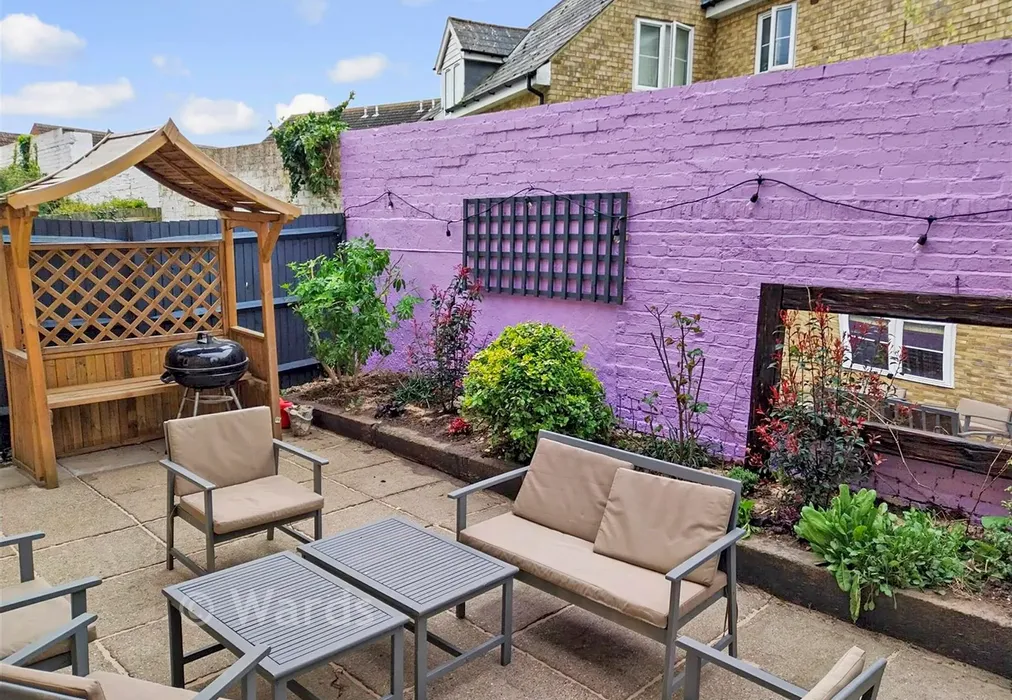 Garden. - Canterbury Road, Whitstable, Kent - Wards of Kent