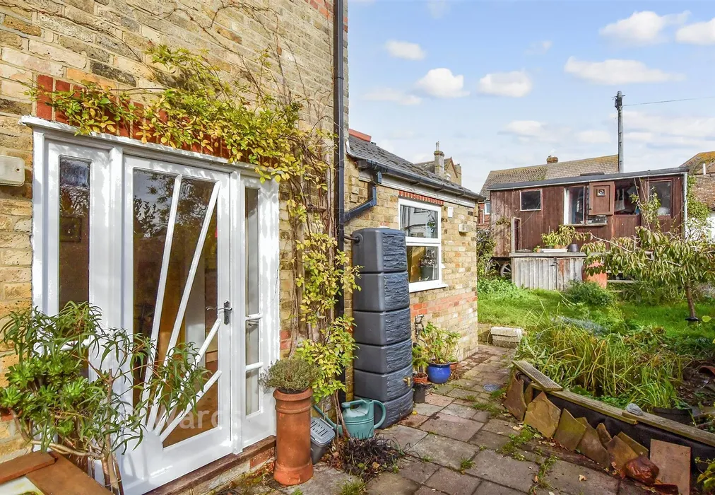 Rear Garden - Ethelbert Road, Birchington, Kent - Wards of Kent