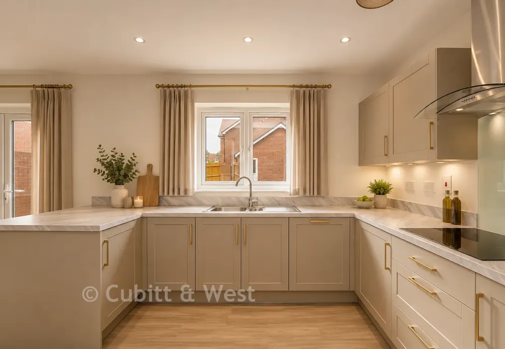 Kitchen - Pearmain Place, Claygate Road, Crowborough, East Sussex - Wards of Kent