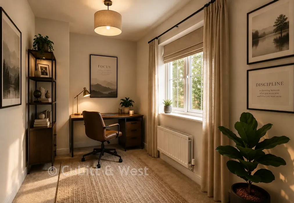 Study - Pearmain Place, Claygate Road, Crowborough, East Sussex - Wards of Kent