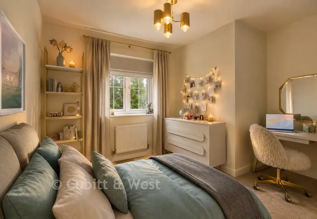 Bedroom 2 - Pearmain Place, Claygate Road, Crowborough, East Sussex - Wards of Kent