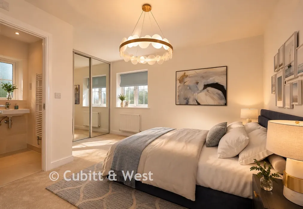 Bedroom 1 - Pearmain Place, Claygate Road, Crowborough, East Sussex - Wards of Kent