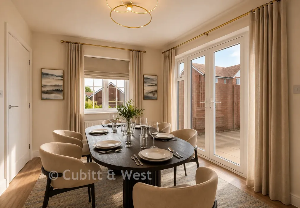 Dining Area - Pearmain Place, Claygate Road, Crowborough, East Sussex - Wards of Kent