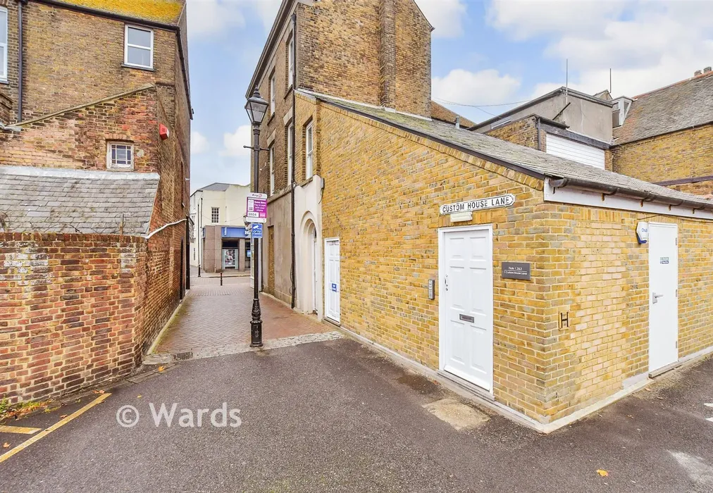 Rear Elevation - Custom House Lane, Deal, Kent - Wards of Kent